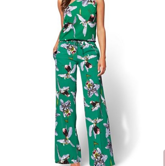 Palazzo Pant - Orchid Print - 7th Avenue - Picture 3 of 5